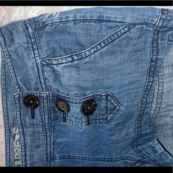 💛𝐄𝐗𝐏𝐑𝐄𝐒𝐒 - 𝐒𝐨𝐟𝐭 𝐃𝐞𝐧𝐢𝐦 - 𝐒𝐡𝐨𝐫𝐭𝐬 - 𝐒𝐢𝐳𝐞 6 - Picture 4 of 8